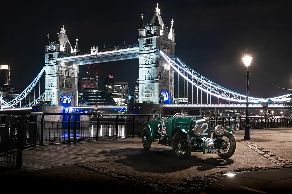 20 elektrische PS müssen im Bentley Blower Junior reichen. Foto: Bentley