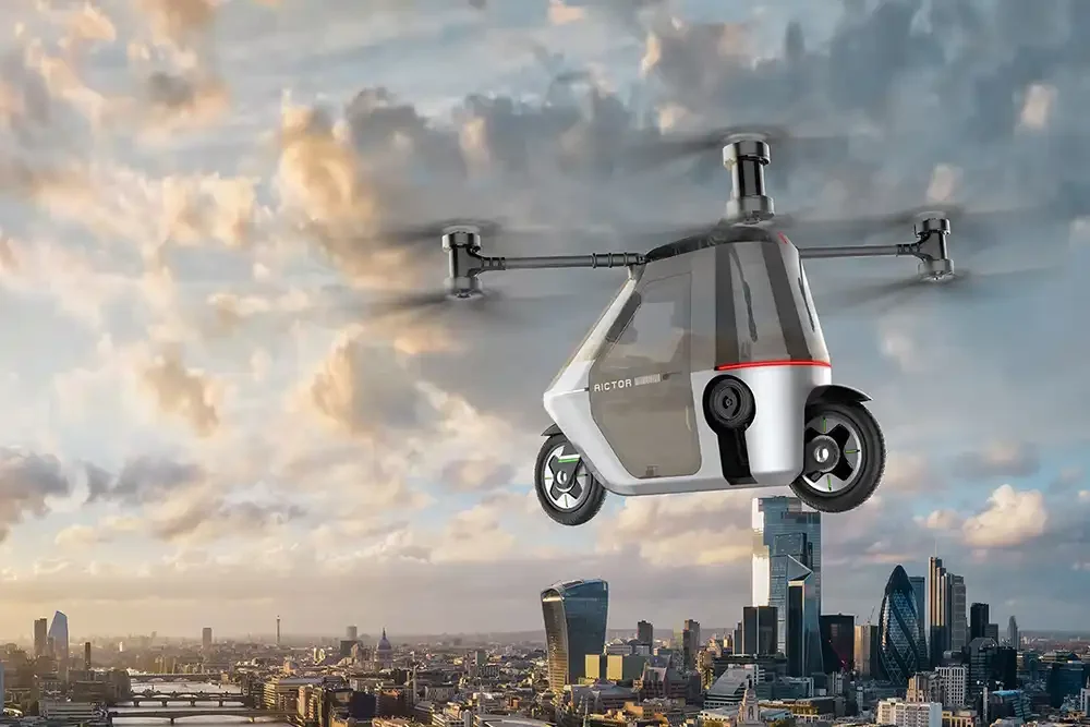 Alternativ lässt sich der Skyrider X1 als eVTOL einsetzen. Foto: Rictor