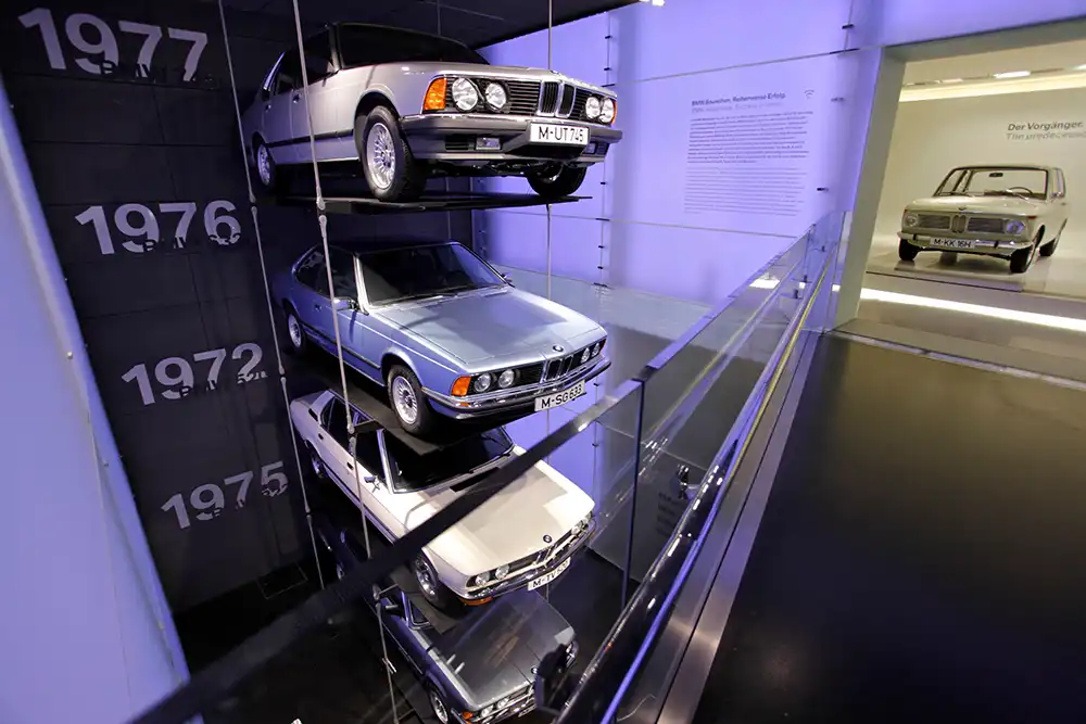 Wie die anderen Hersteller-Museen ist das von BMW auch auf Familien ausgerichtet. Foto: BMW