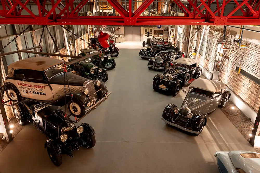 Die private Autosammlung von Gründer Friedhelm Loh beansprucht nationalen Rang. Foto: Nationales Automuseum – The Loh Collection