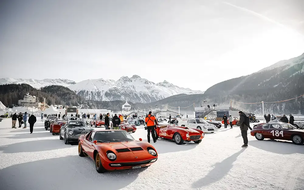 The I.C.E. St. Moritz 2025: Eleganz auf Eis. Foto The I.C.E. St. Moritz