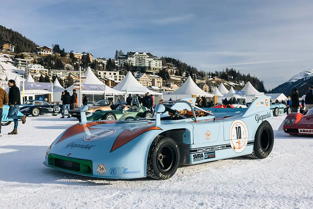 Racing Legends Award – Porsche 908/03 (1971). Foto: The I.C.E. St. Moritz