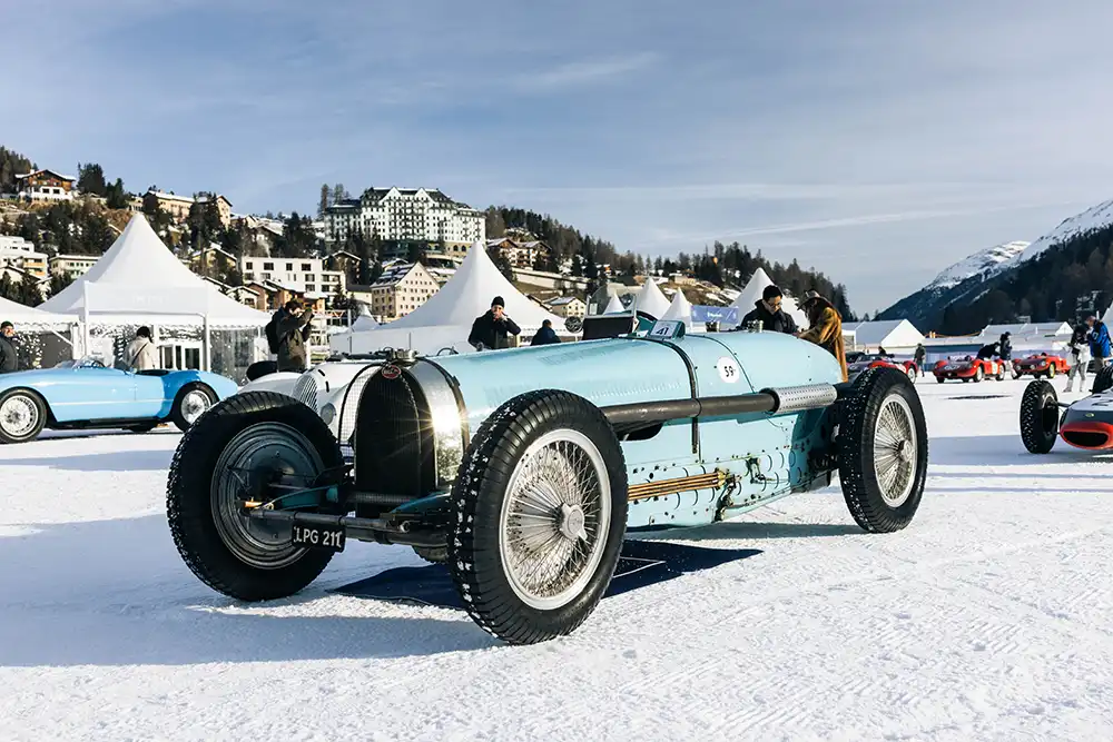 Best in Show: Bugatti 59 (1934). Foto: The I.C.E. St. Moritz