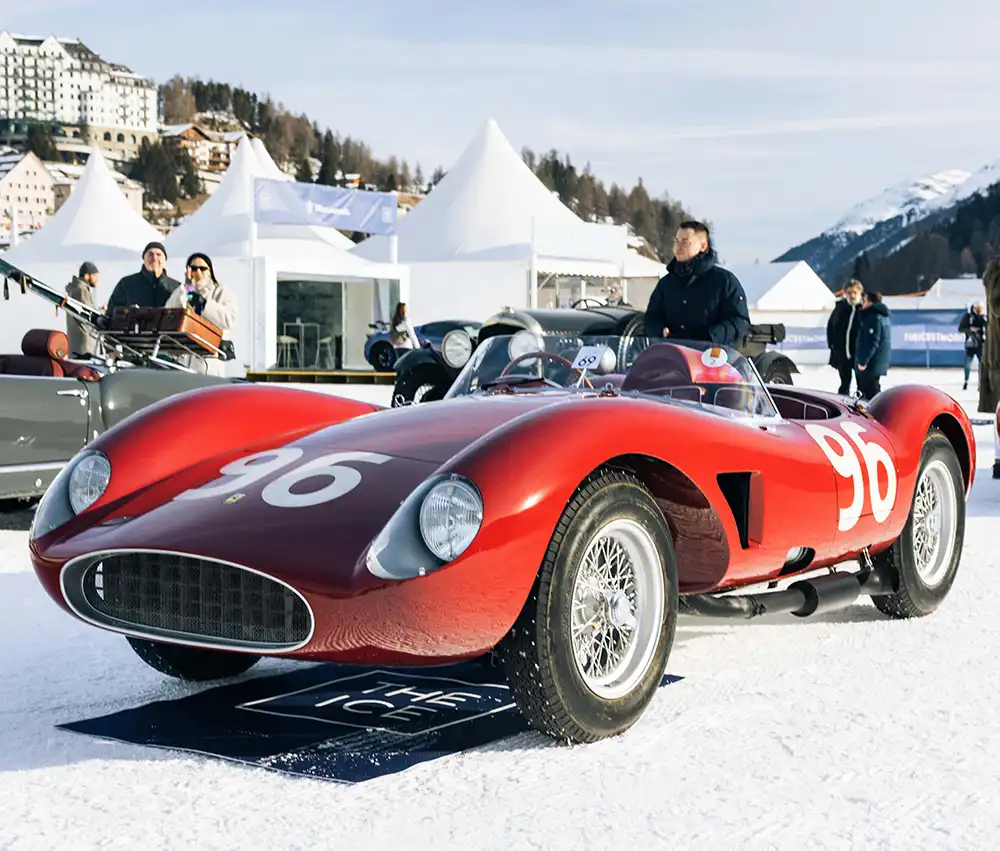 Barchettas on the Lake Award – Ferrari 500 TRC Scaglietti (1957). Foto: The I.C.E. St. Moritz