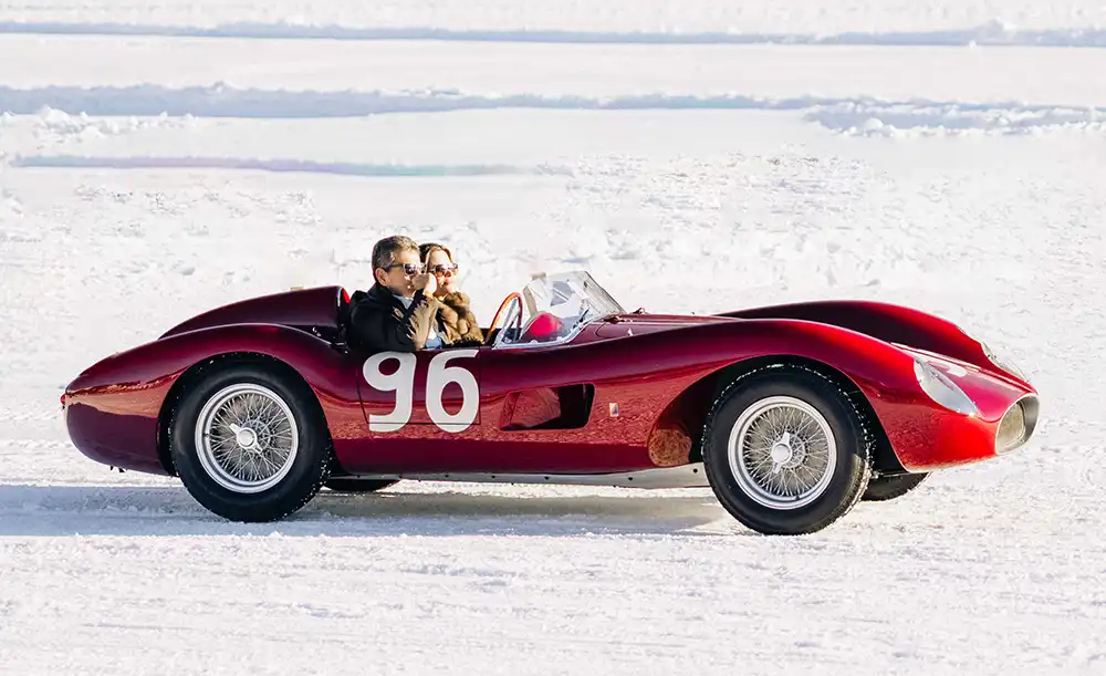 Ferrari 500 TRC Scaglietti (1957). Foto: The I.C.E. St. Moritz