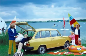 Variabilitätskünstler mit niederländischen Wurzeln – Der Volvo 66 debütierte 1975 als erster Kleinwagen der Marke. Foto: Volvo Car Group