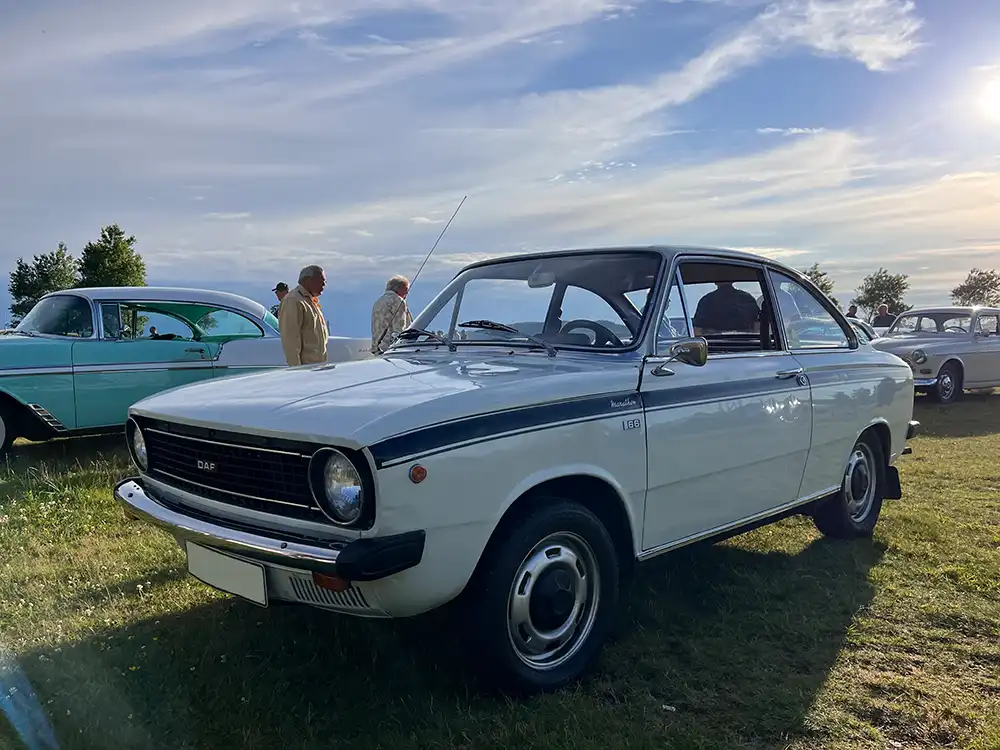  Beliebt bei Rentnern, Frauen, Rallyefahrern und Volvo-CEO Pehr Gyllenhammar – Der DAF 66 mutierte 1975 zum Volvo. Foto: autodrom
