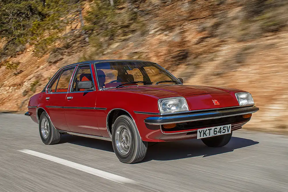 Britische Verwandtschaft – Der Vauxhall Cavalier war ein zweieiiger Zwilling des Opel Ascona. Foto: Opel