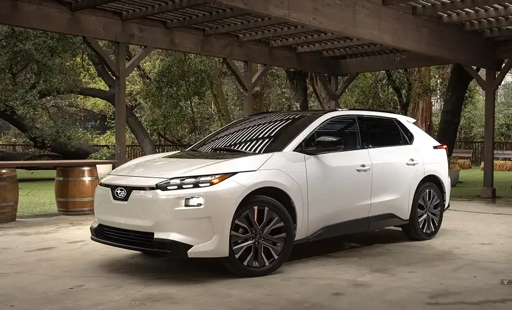 Subaru hat sein Elektromodell Solterra überarbeitet. Foto Subaru