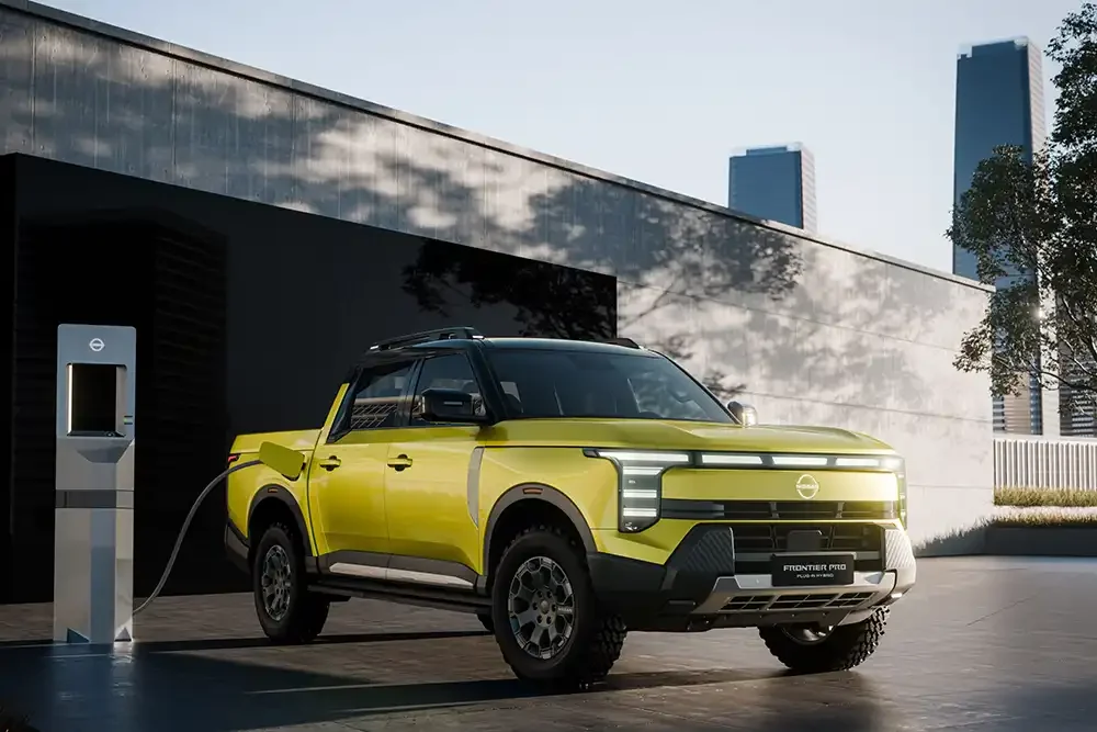 Frontier Pro heißt ein potenzieller Nachfolger des Nissan Navara. Foto: Nissan