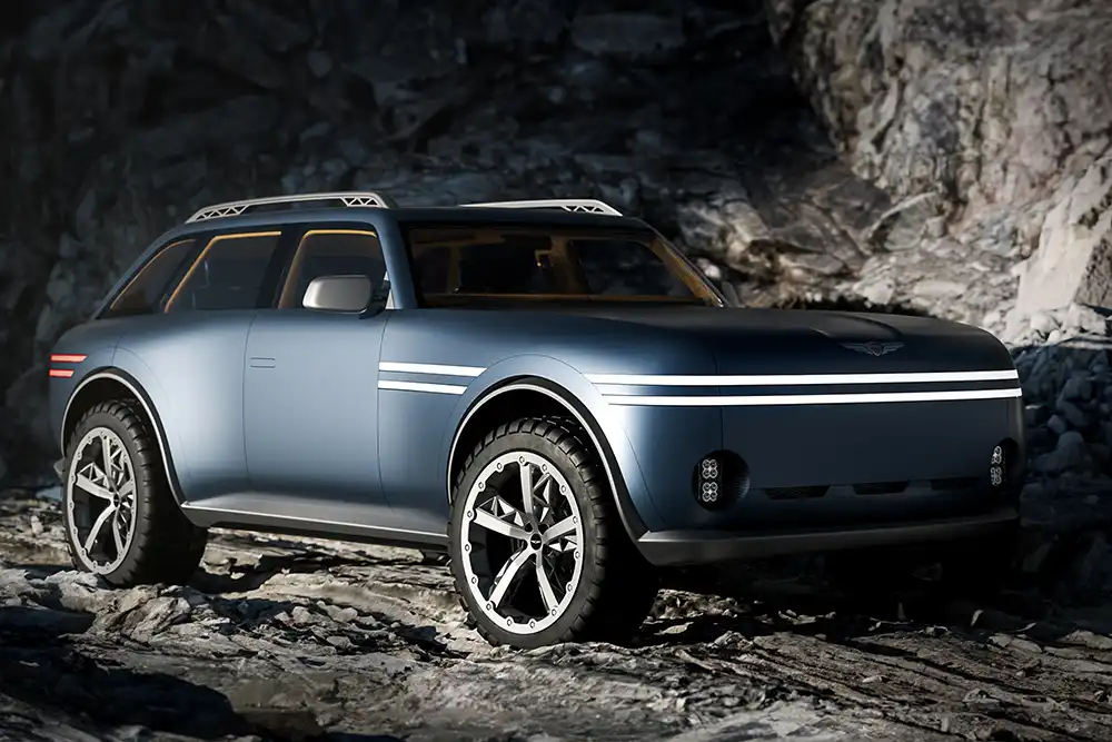 Schroffe Landschaft lässt den elegant gezeichneten Equator noch eleganter erscheinen. Foto Genesis