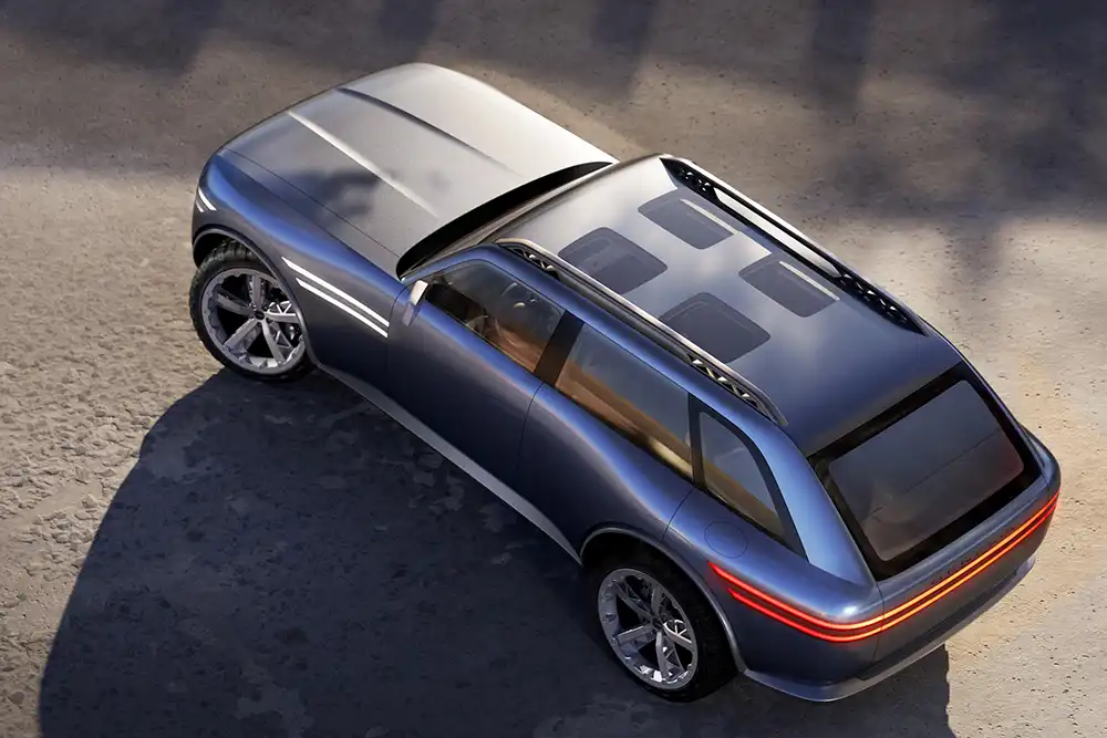 Jeder Fahrgast im Equator hat sein eigenes Glasdach. Foto Genesis