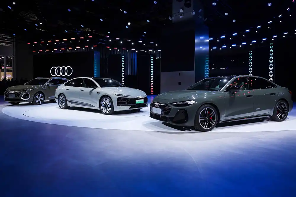 Zudem zeigt Audi in Shanghai einige neue und speziell für China vorgesehene Langversionen. Foto: Audi