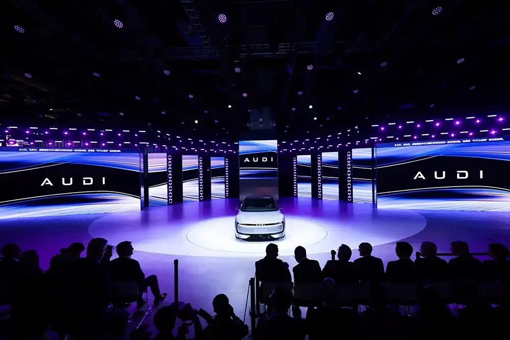 Auf der Auto Shanghai feiert Audi neue China-Marke AUDI mit dem E5 e-tron Premiere. Foto: Audi