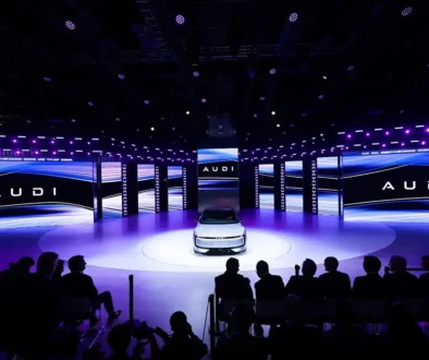 Auf der Auto Shanghai feiert Audi neue China-Marke AUDI mit dem E5 e-tron Premiere. Foto: Audi