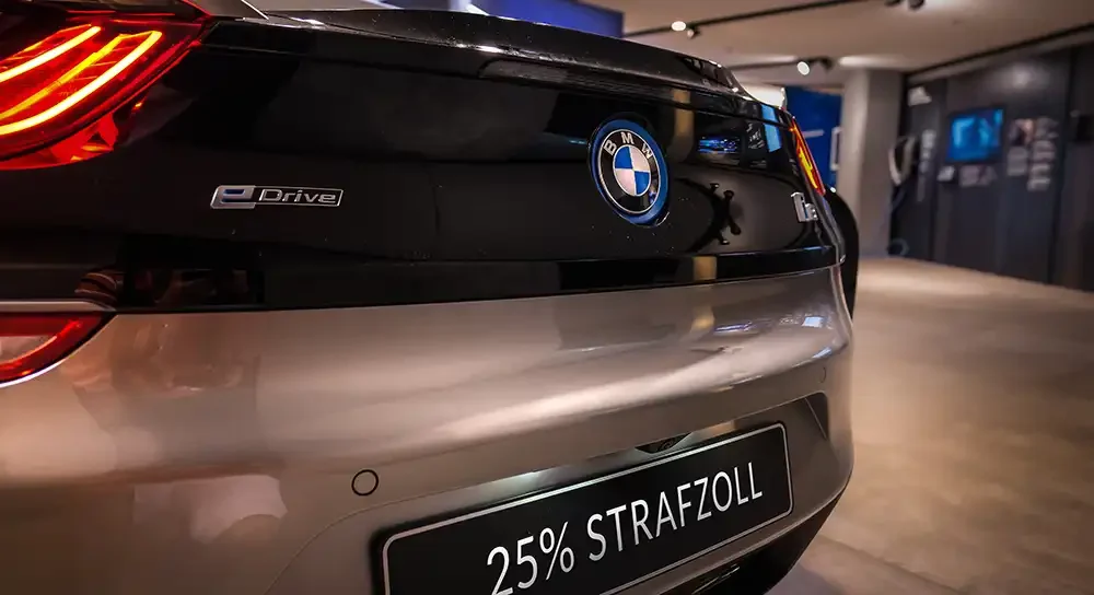 Deutsche Autoindustrie unter Druck durch US-Strafzölle. Foto gguy - stock.adobe.com