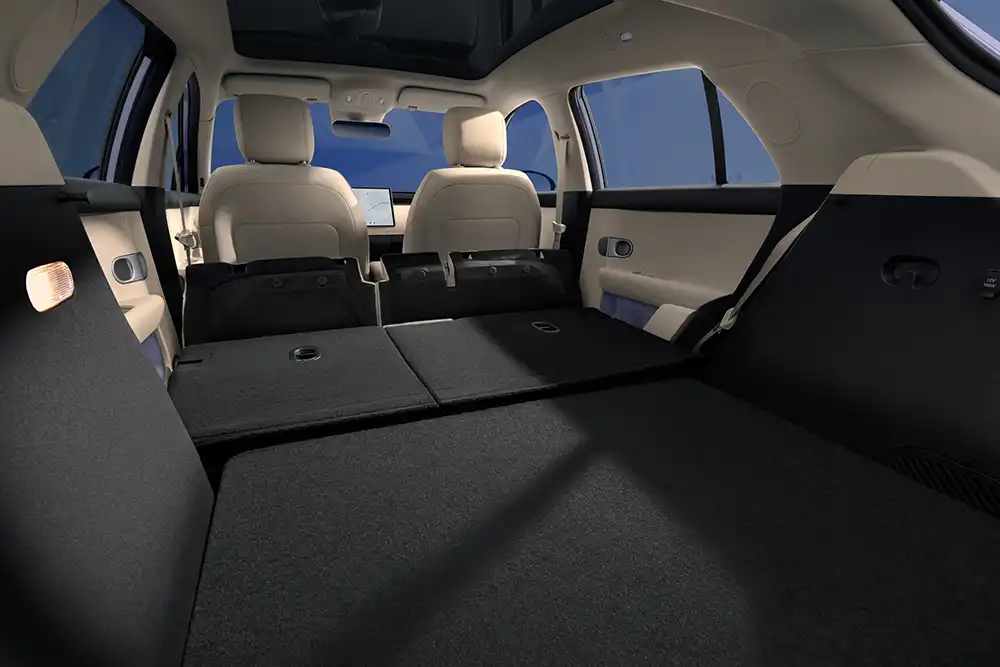 Bis zu 1.253 Liter Gepäck lassen sich in den erweiterten Kofferraum des Firefly verfrachten. Foto: Nio Firefly