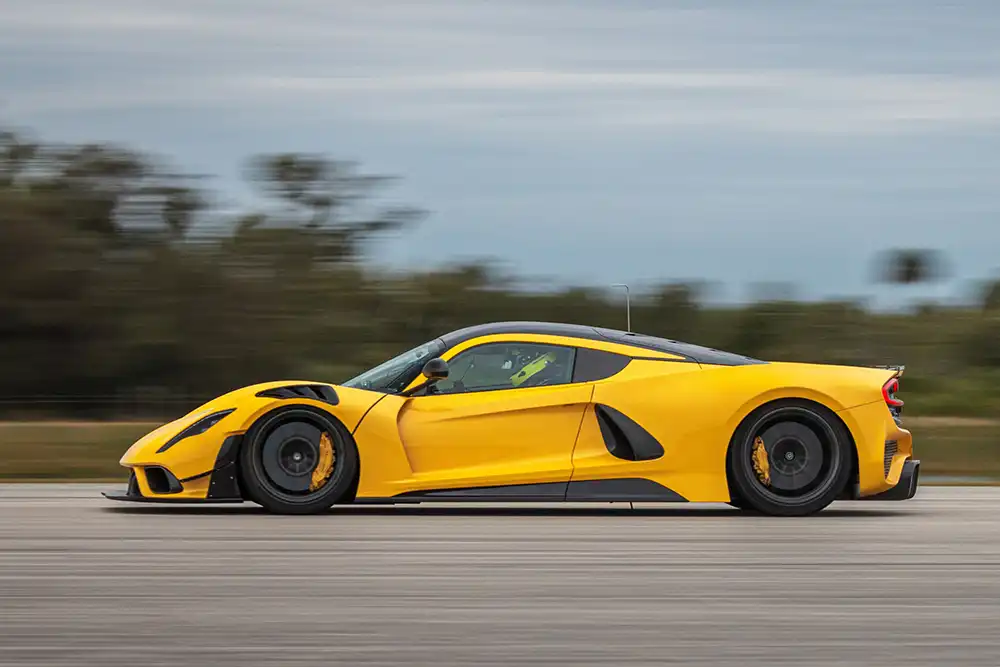 Hennessey Venom F5 Evolution: Über 2.000 PS sollen einen Sprint auf 320 km/h in 10,3 Sekunden erlauben. Foto Henessey