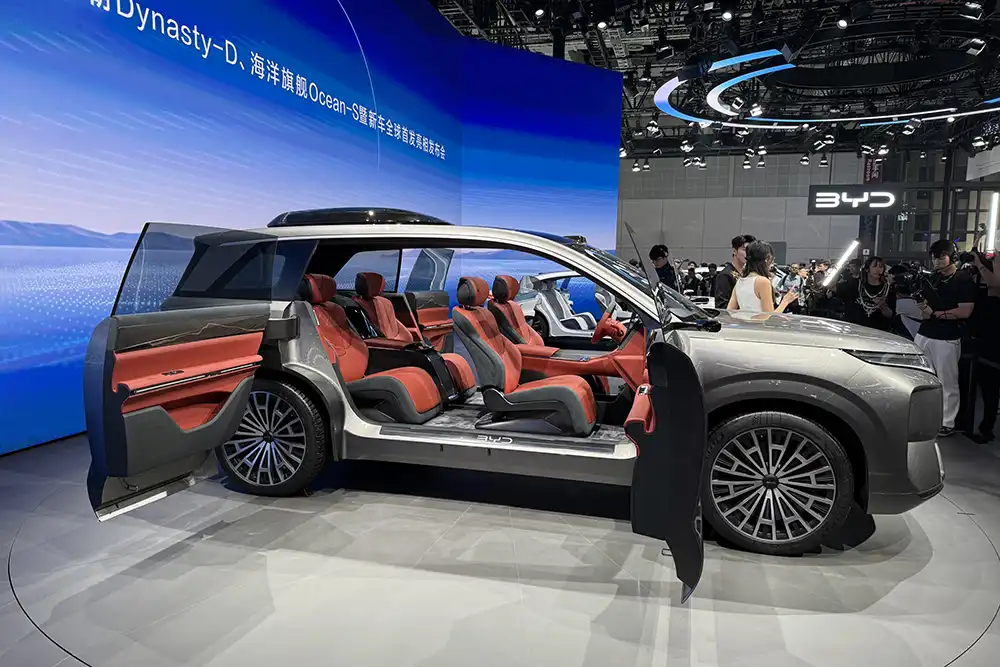 BYD Dynasty-D: Wahre Größe kommt von innen. Foto: SP-X/Benjamin Bessinger
