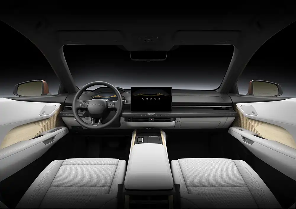 Innen bietet der ES neue Bambus-Applikationen und neues Kunstleder. Foto Lexus