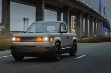 Slate Auto aus den USA hat eine Elektro-Pick-up vorgestellt, der für Kunden in Amerika für unter 20.000 Dollar zu haben sein soll. Foto: Slate Auto