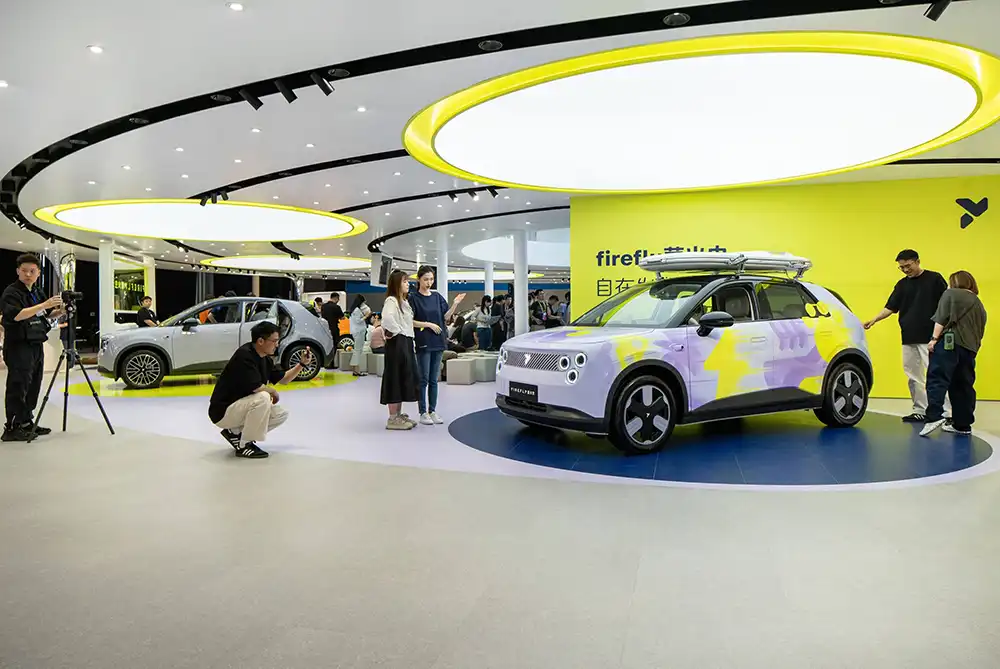 Nio auf der Auto Shanghai. Foto: Nio