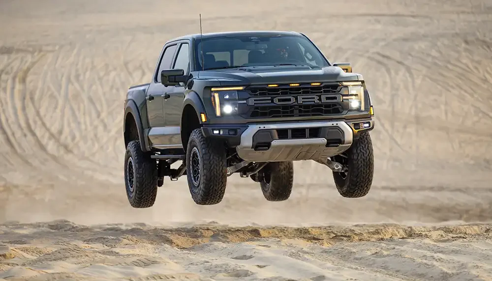 In den USA sind Modelle wie der Ford F-150 beliebt. Hier die extreme Raptor-Variante. Foto: Ford
