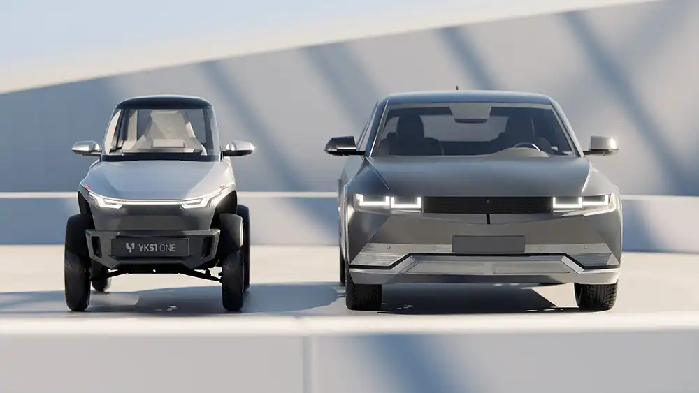 Die Parkplatzsuche dürfte sich mit dem One vergleichsweise einfach gestalteten. Foto: YKS1