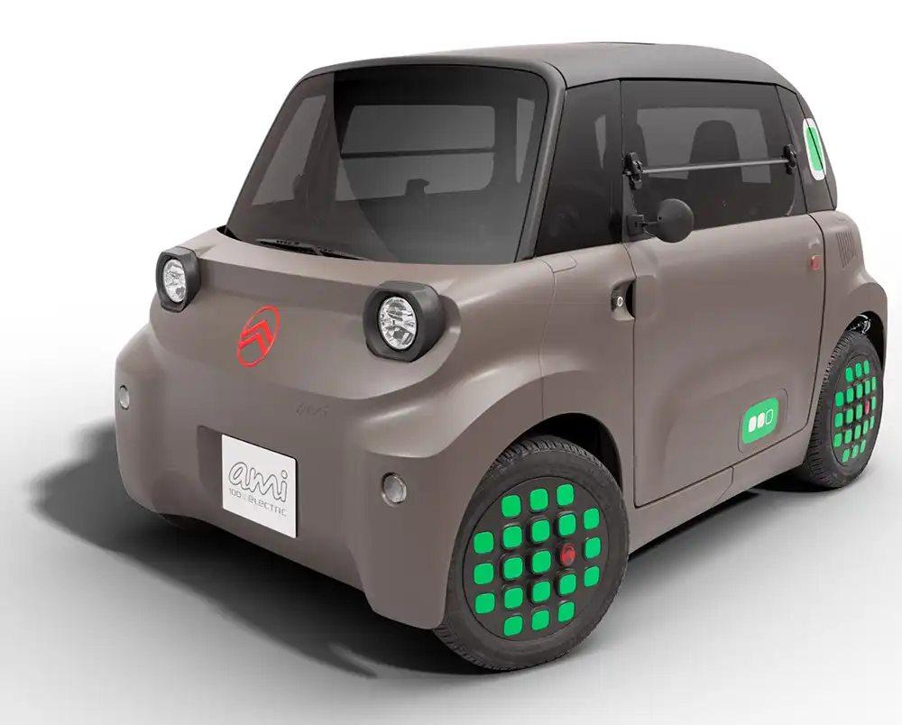 Der Standard-Ami wurde zudem optisch leicht überarbeitet. Foto: Stellantis/Citroen