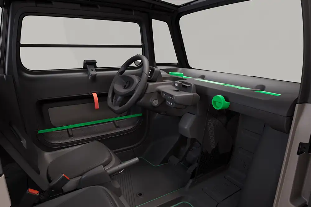 Außen wie innen kann es im Ami jetzt farbenfroher zugehen. Foto: Stellantis/Citroen