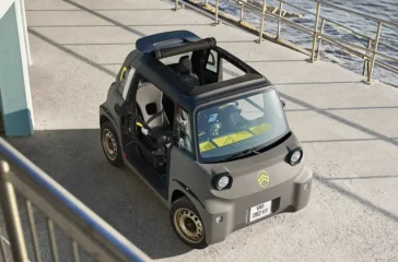 Der Citroen Ami ist nun in Deutschland auch als Open-Air-Version Buggy erhältlich. Foto: Stellantis/Citroen