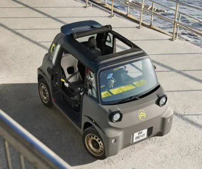 Der Citroen Ami ist nun in Deutschland auch als Open-Air-Version Buggy erhältlich. Foto: Stellantis/Citroen