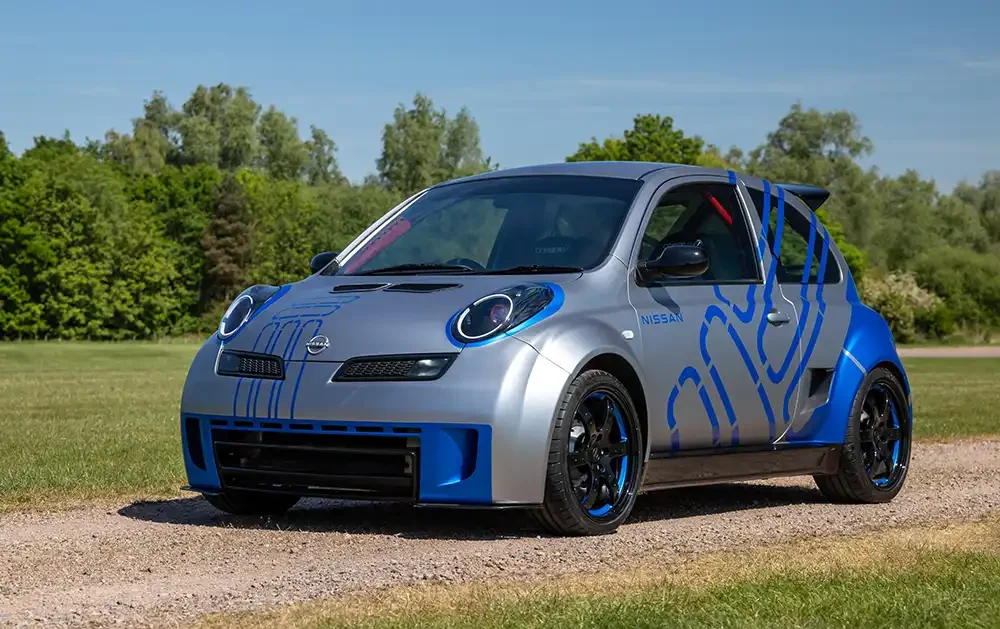 Nissan UK hat den über 20 Jahre alten Micra 350SR renoviert und modernisiert. Foto: Nissan