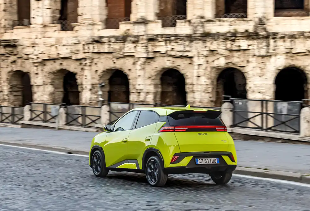 Für einen Stadtspezialisten passt die Reichweite von nur 220 Kilometern. Foto: BYD