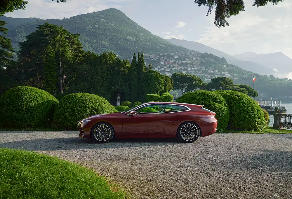 Das Concept basiert auf dem 8er. Foto: BMW