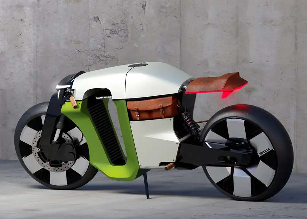 Im Zentrum der Slavia B zeigt sich ein großer Freiraum, in dem der Markenname Laurin & Klement zu schweben scheint. Foto: Skoda