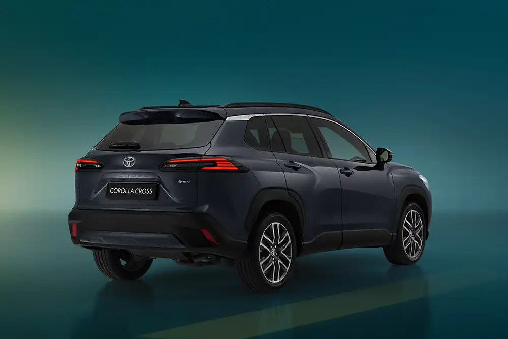 Auch die Rückleuchten bieten einen neuen Anblick. Foto: Toyota