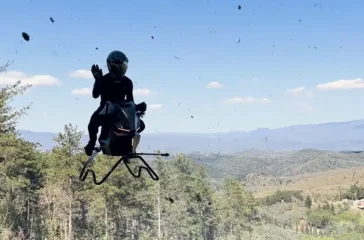 Volonaut Airbike in Aktion. Quelle Volonaut youtube Kanal