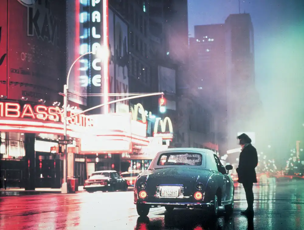 Kulttyp der JDM-Szene – Das auf dem Nissan Micra K10 basierende Coupé Figaro wurde von JDM-Fans nach Europa geholt. Foto: Nissan