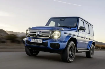 Obwohl ein mächtiger und schwerer Klotz, kann G-KIasse als EQ in unter 5 Sekunden aus dem Stand auf Tempo 100 sprinten. Foto: Merceds-Benz