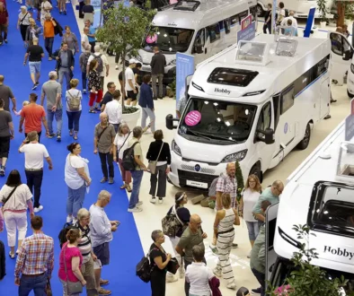 Der Trend auf der 64. Ausgabe des Caravan-Salons ist deshalb eindeutig: Klassische Reisemobile sind wieder mehr gefragt. Foto: Messe Düsseldorf
