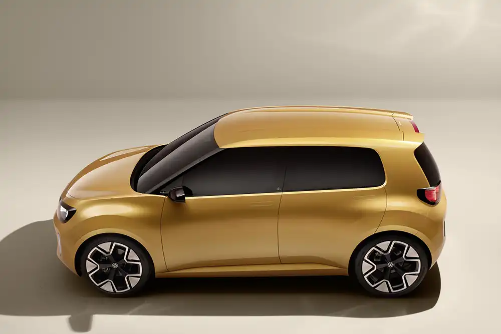 ID.1 wird der elektrische Volkswagen von VW heißen, der vermutlich 2027 an den Start gehen wird. Foto: VW