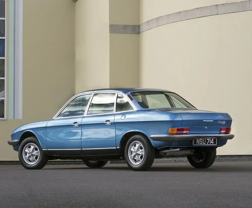 NSU peilte damals Besserverdiener an: Ärzte, Architekten, Fabrikanten. Foto: Audi