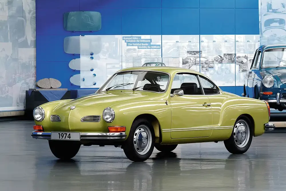 Käfer-Technik, deutlich hübscher verpackt: Der Karmann Ghia. Foto: VW