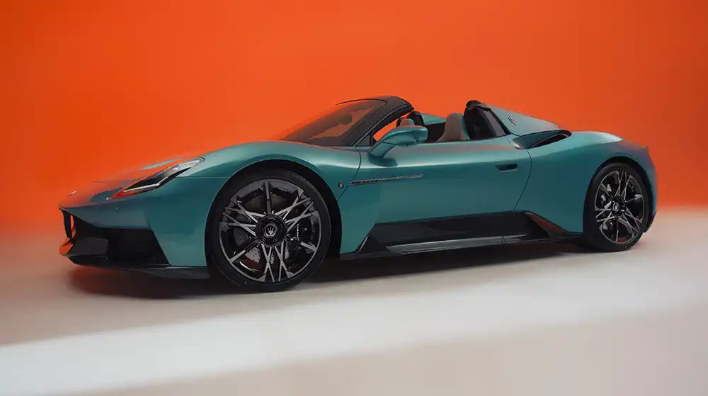 Das Cabrio trägt den Beinamen Cielo. Foto: Maserati