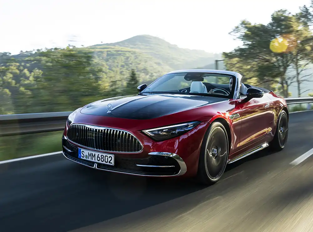 Maybach hat sich den Mercedes SL vorgenommen. Foto: BMW