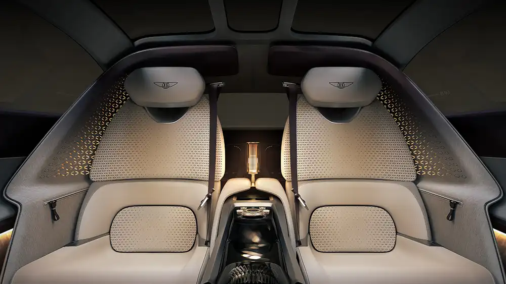 Bentley EXP 15: Die besten Plätze sind hinten. Foto: Bentley