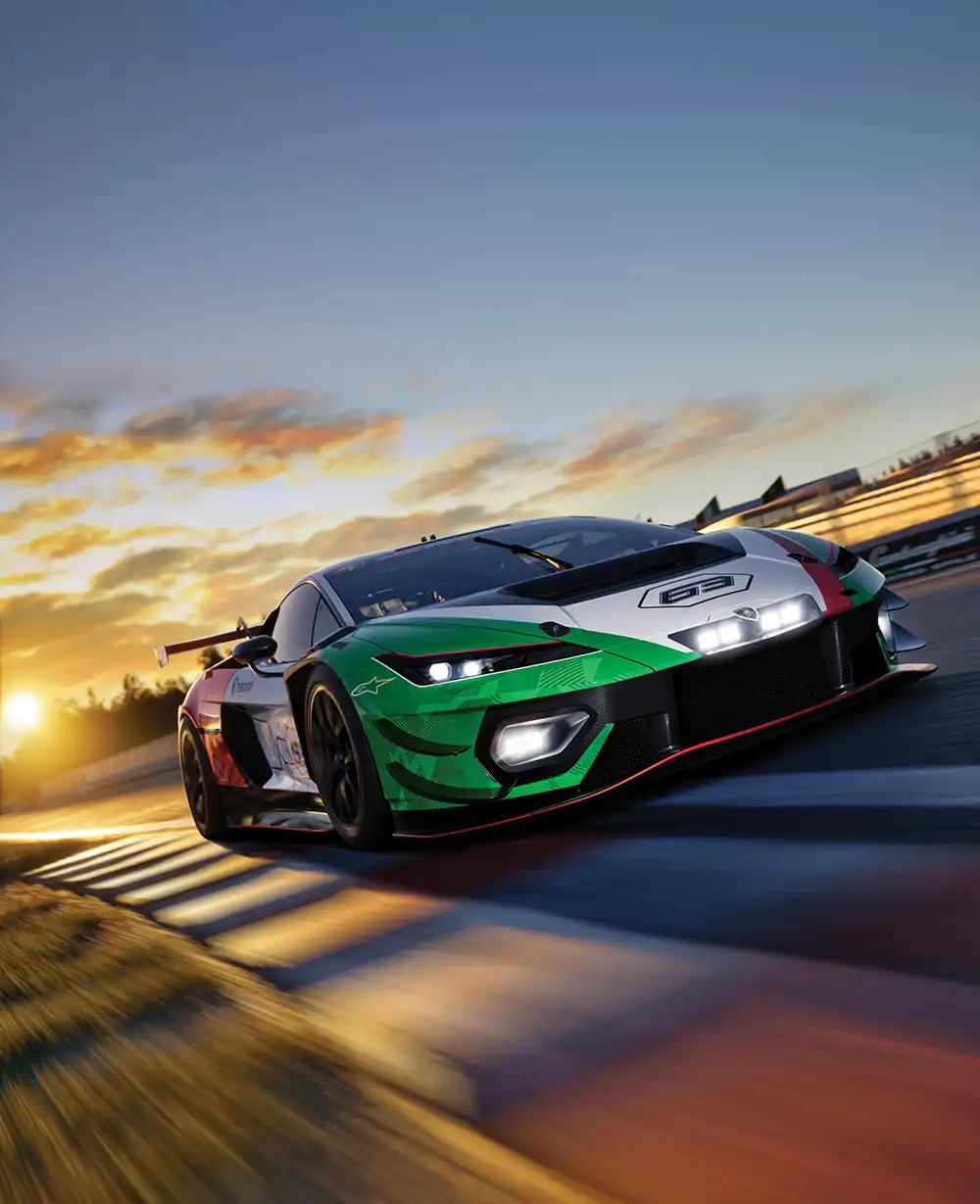 Tragende Basis ist ein aus der Temerario-Serienproduktion stammender und für den Rennsport umgebauter Aluminium-Spaceframe. Foto: Lamborghini