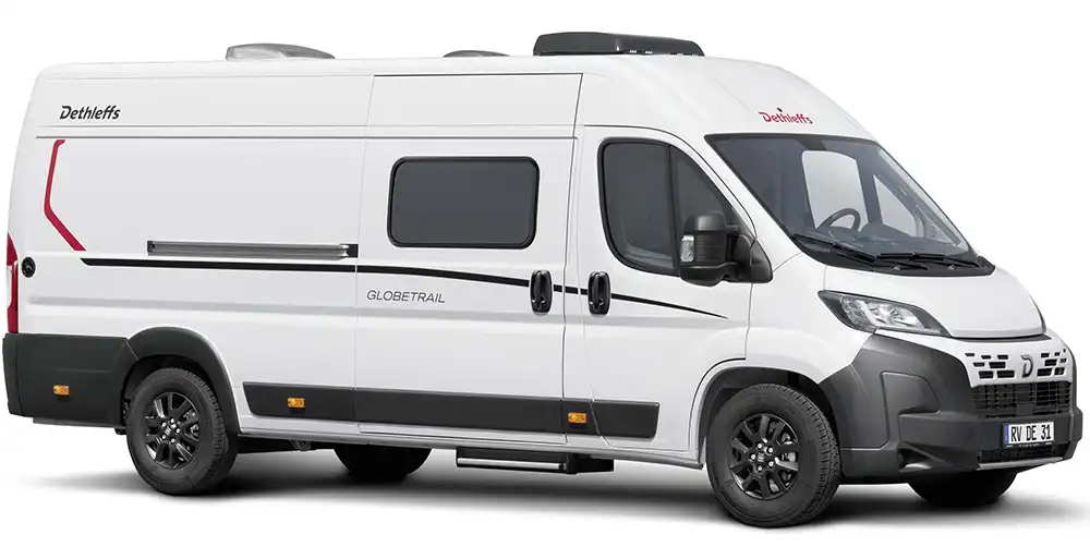 Für die Camper-Van-Baureihe kreiert Dethleffs mit dem Globetrail Active sogar eine eigene Modelllinie. Foto: Dethleffs