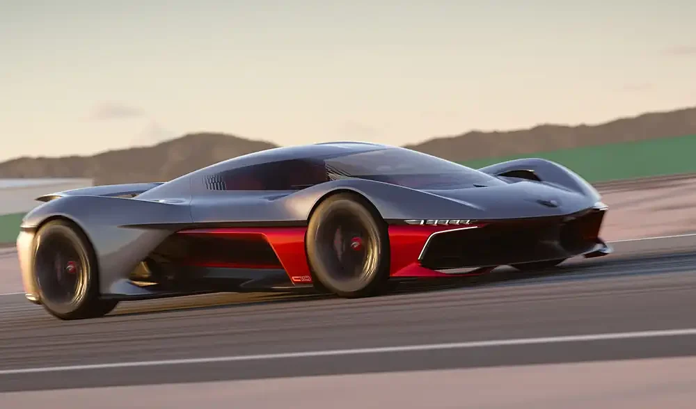 General Motors hat in diesem Jahr das nunmehr zweite von drei geplanten Corvette-Konzepten vorgestellt. Foto: GM